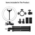 Professional Audio Video Lighting 10inch 14inch 18inch Makeup Light Ring Dimmable Led Ring Light Kit For Youtube